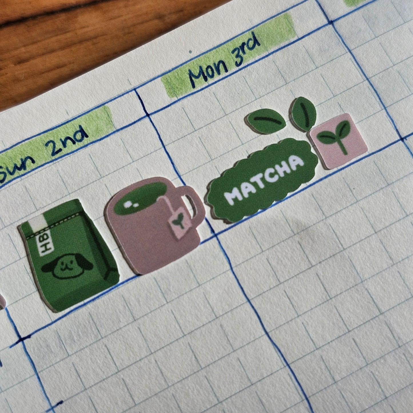 Cafe Time Sticker Sheet