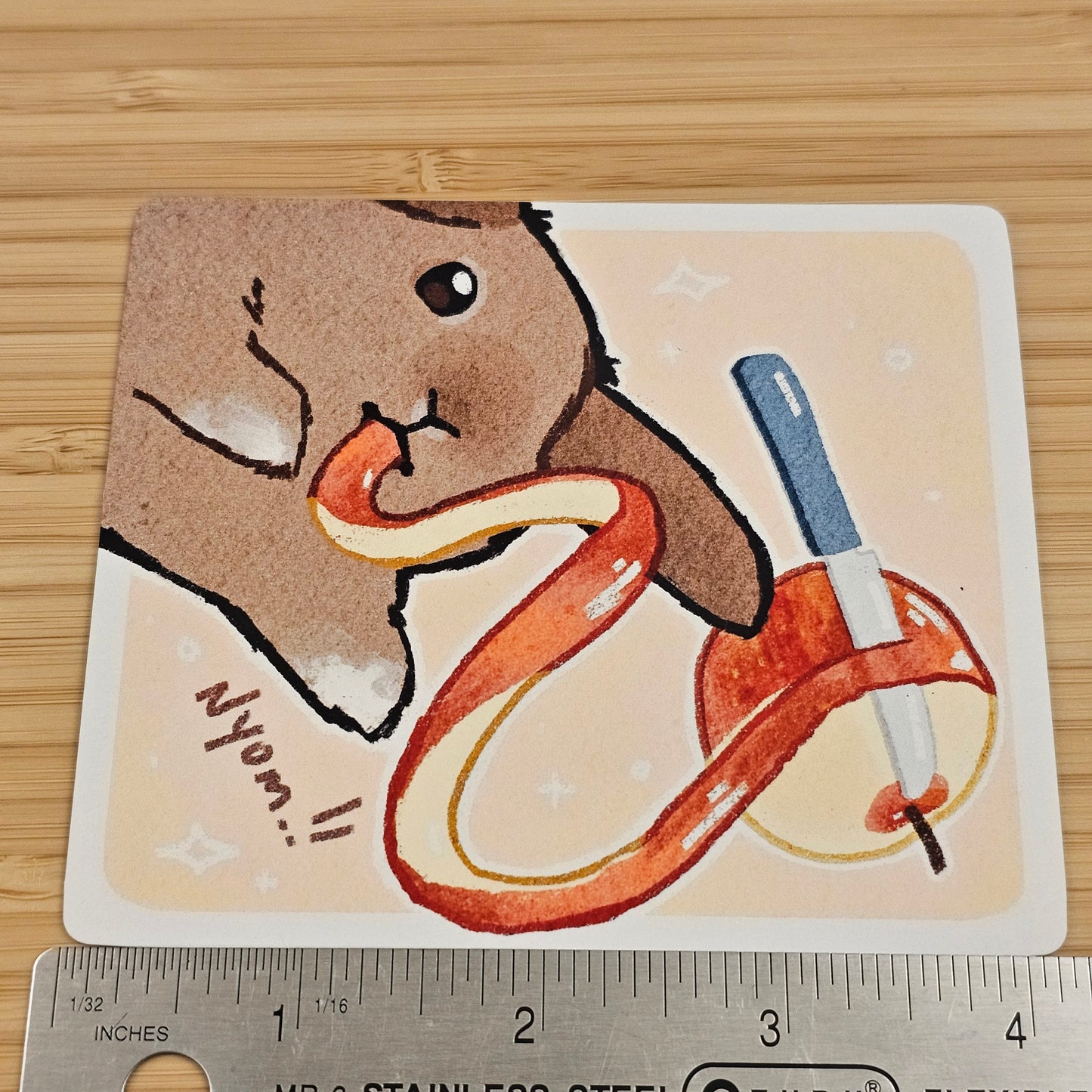 Apple Peel Potato - Mini Print