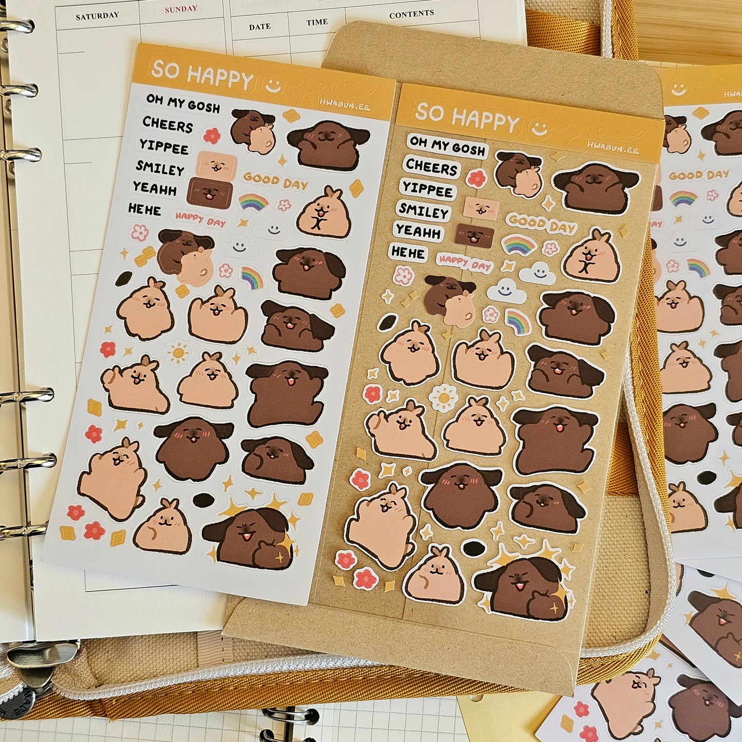 So Happy Sticker Sheet