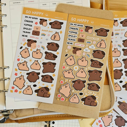 So Happy Sticker Sheet