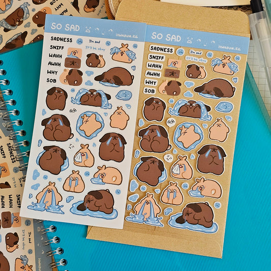So Sad Sticker Sheet