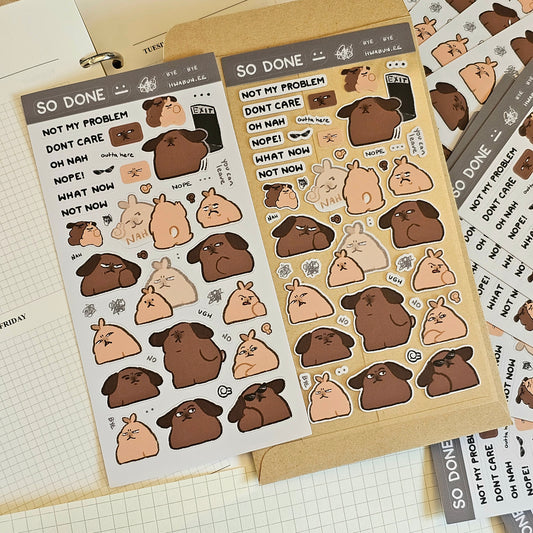 So Done Sticker Sheet