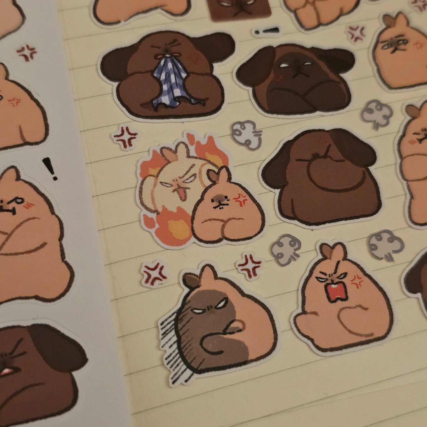 So Angry pt2 Sticker Sheet