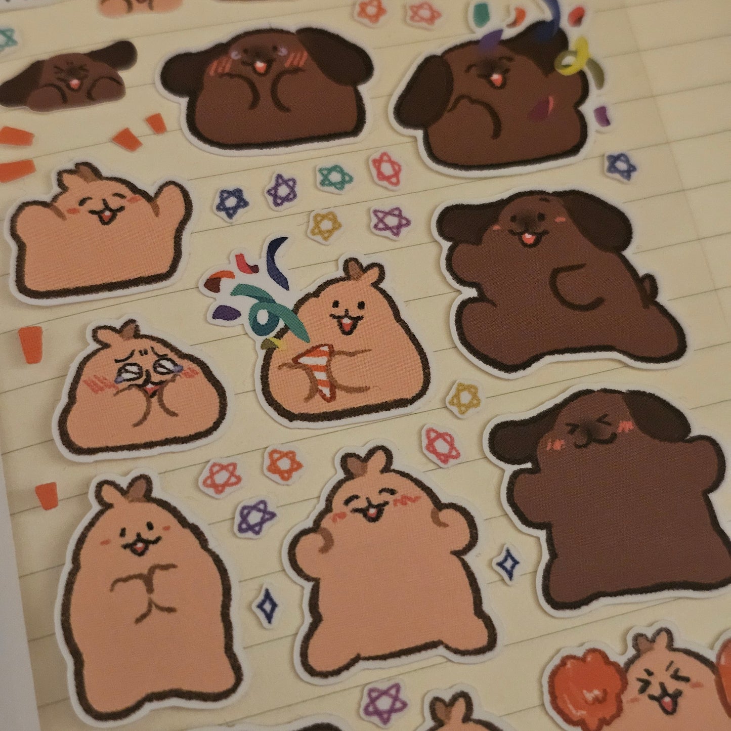 So Excited Sticker Sheet