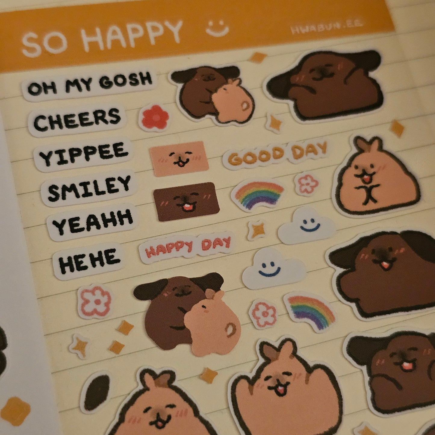 So Happy Sticker Sheet