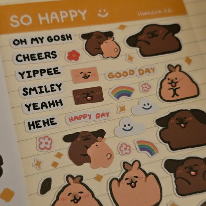 So Happy Sticker Sheet