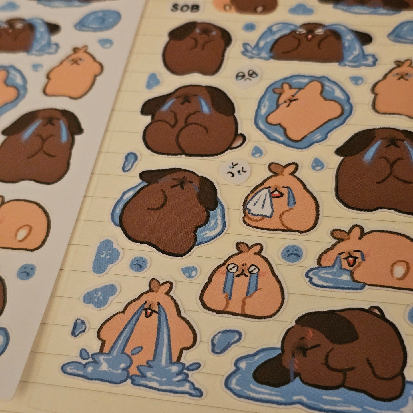 So Sad Sticker Sheet