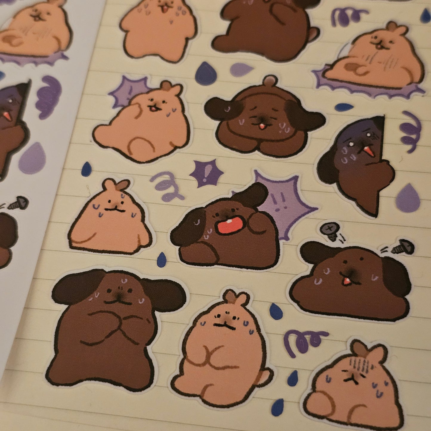 So Nervous Sticker Sheet