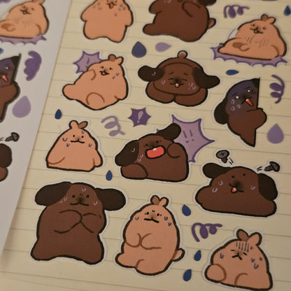 So Nervous Sticker Sheet
