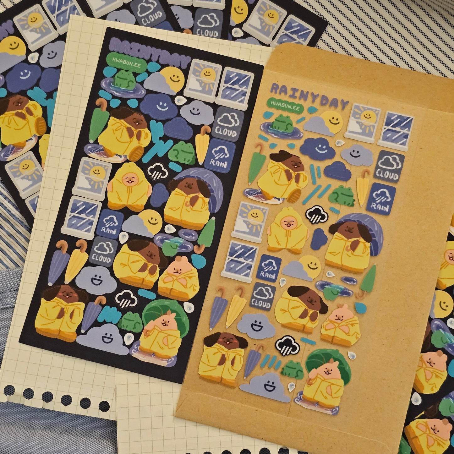 Rainy Day Sticker Sheet