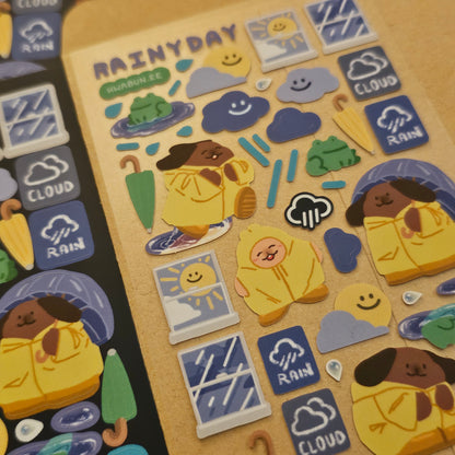 Rainy Day Sticker Sheet