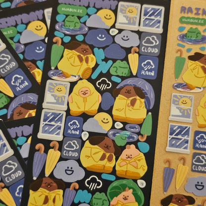 Rainy Day Sticker Sheet
