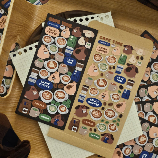 Cafe Time Sticker Sheet