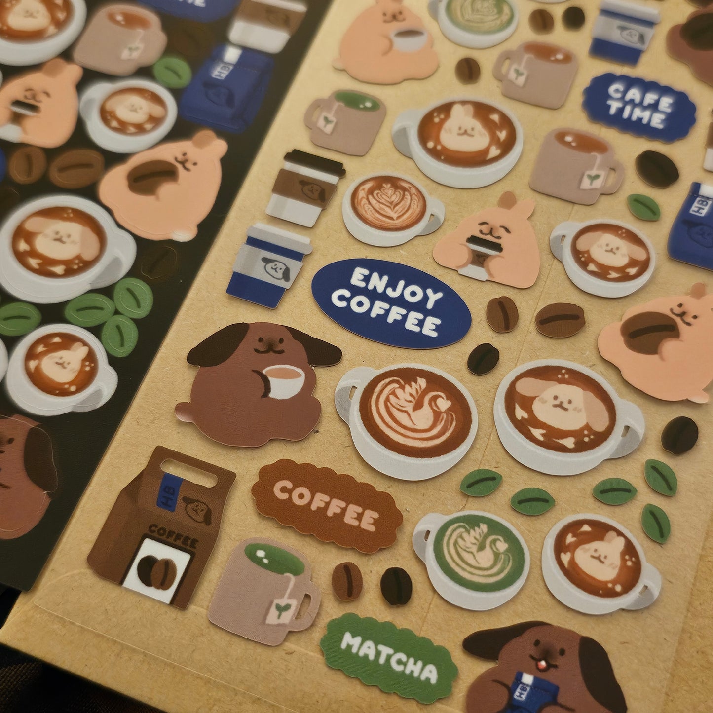 Cafe Time Sticker Sheet