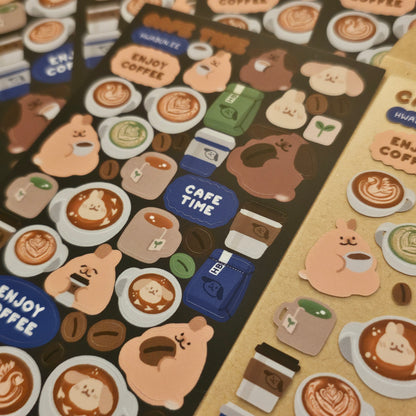 Cafe Time Sticker Sheet