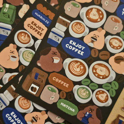 Cafe Time Sticker Sheet