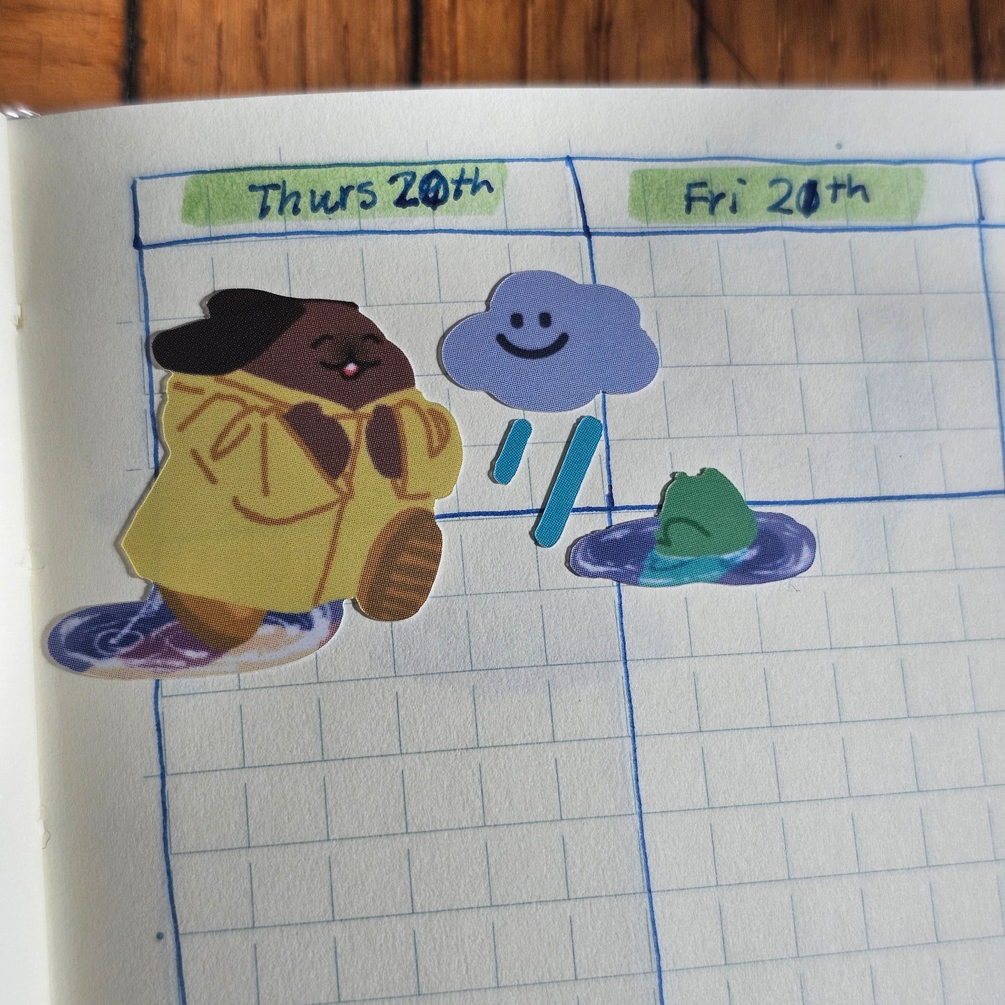 Rainy Day Sticker Sheet