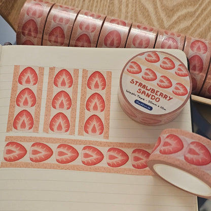 Strawberry Sando Washi Tape