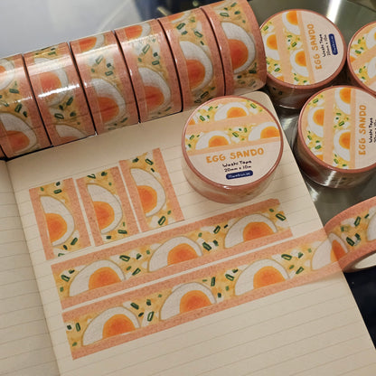 Egg Sando Washi Tape