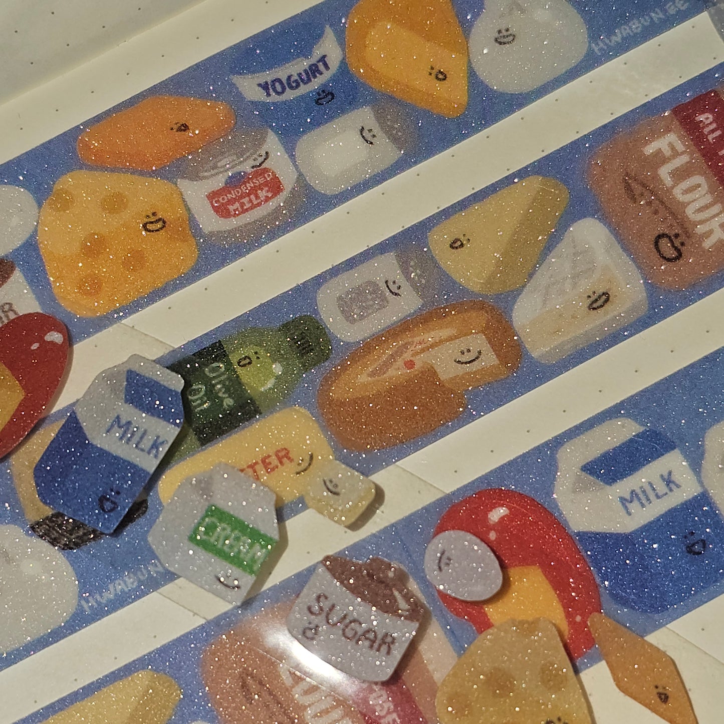 Pantry Kiss-Cut Glitter Tape