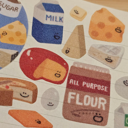 Pantry Kiss-Cut Glitter Tape