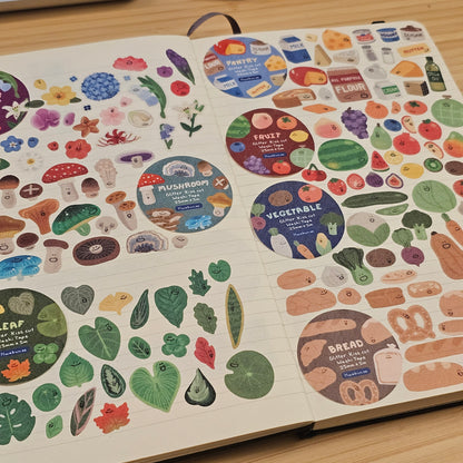 Leaf Kiss-Cut Glitter Tape