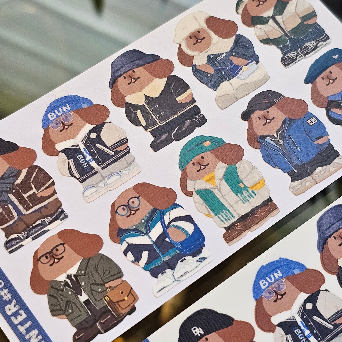 OOTD Winter Sticker Sheets