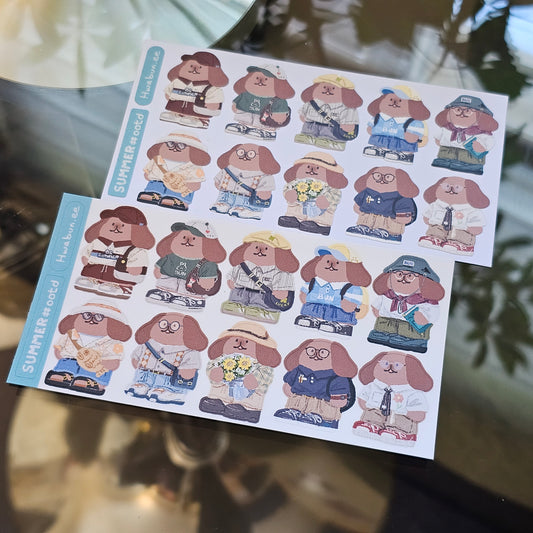 OOTD Summer Sticker Sheets