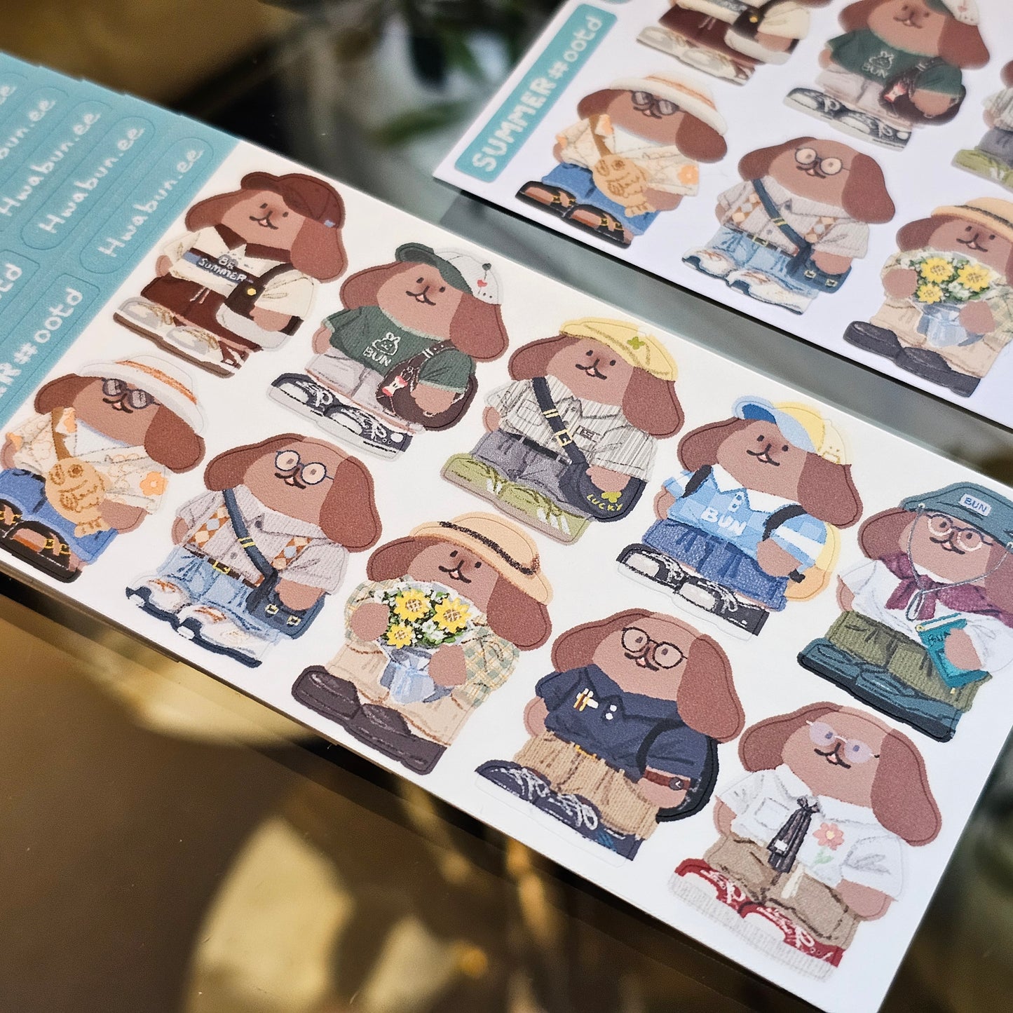 OOTD Summer Sticker Sheets