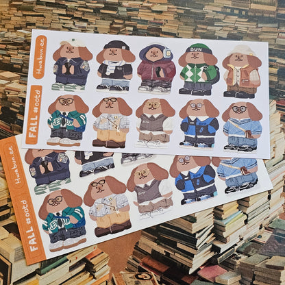 OOTD Fall Sticker Sheets