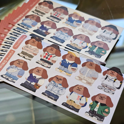 OOTD Spring Sticker Sheets
