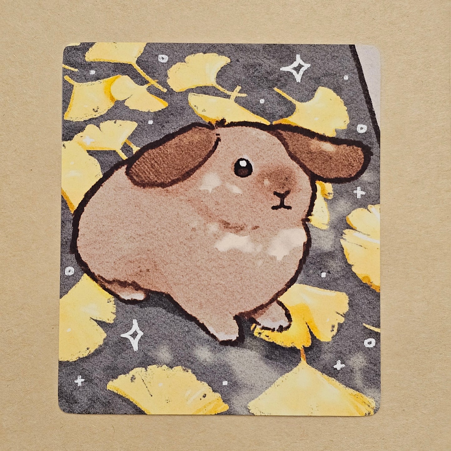 Ginkgo Potato - Mini Print