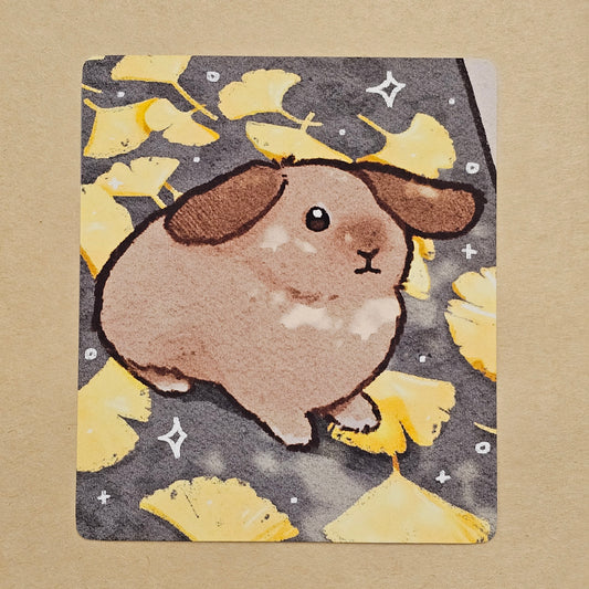 Ginkgo Potato - Mini Print