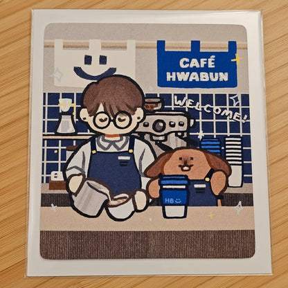 Cafe Hwabun - Mini Print