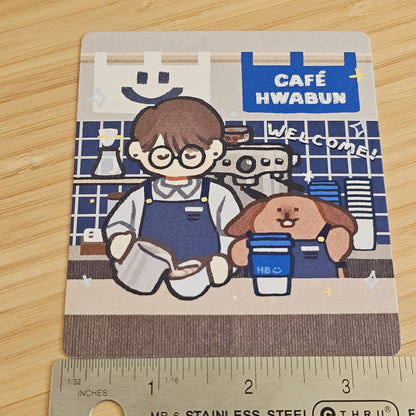 Cafe Hwabun - Mini Print