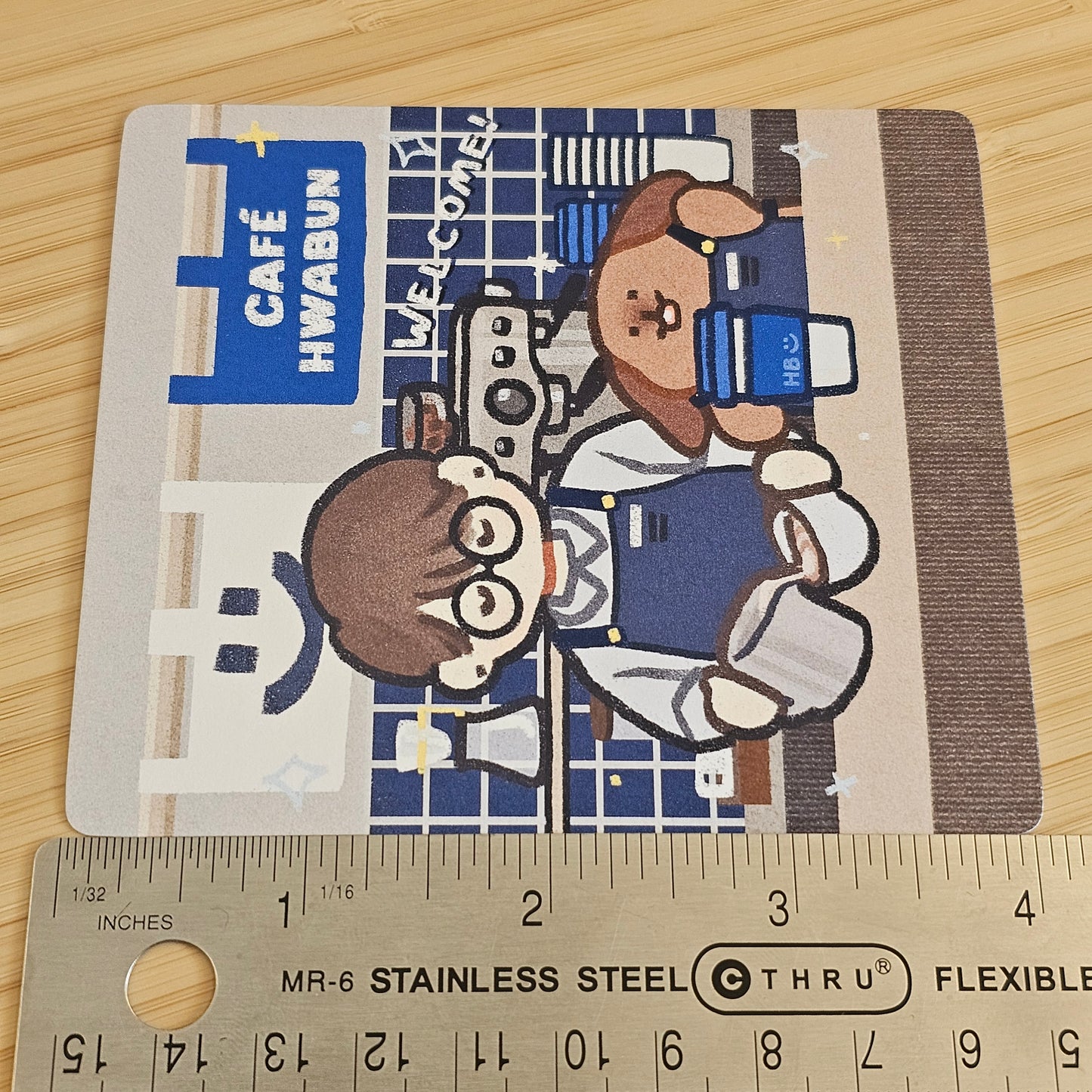 Cafe Hwabun - Mini Print