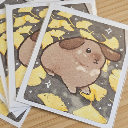 Ginkgo Potato - Mini Print