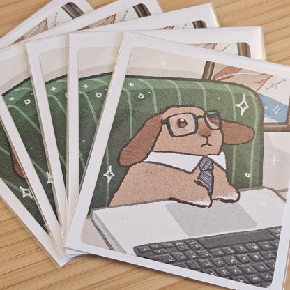 Work Potato - Mini Print