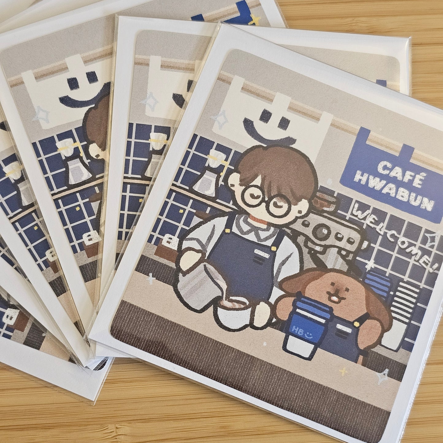 Cafe Hwabun - Mini Print