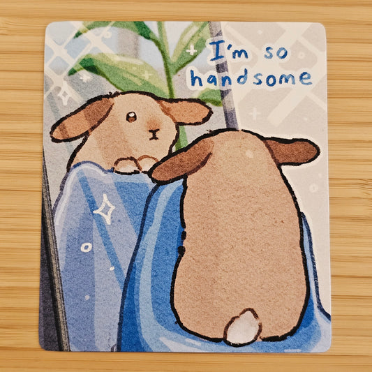 Handsome Potato - Mini Print