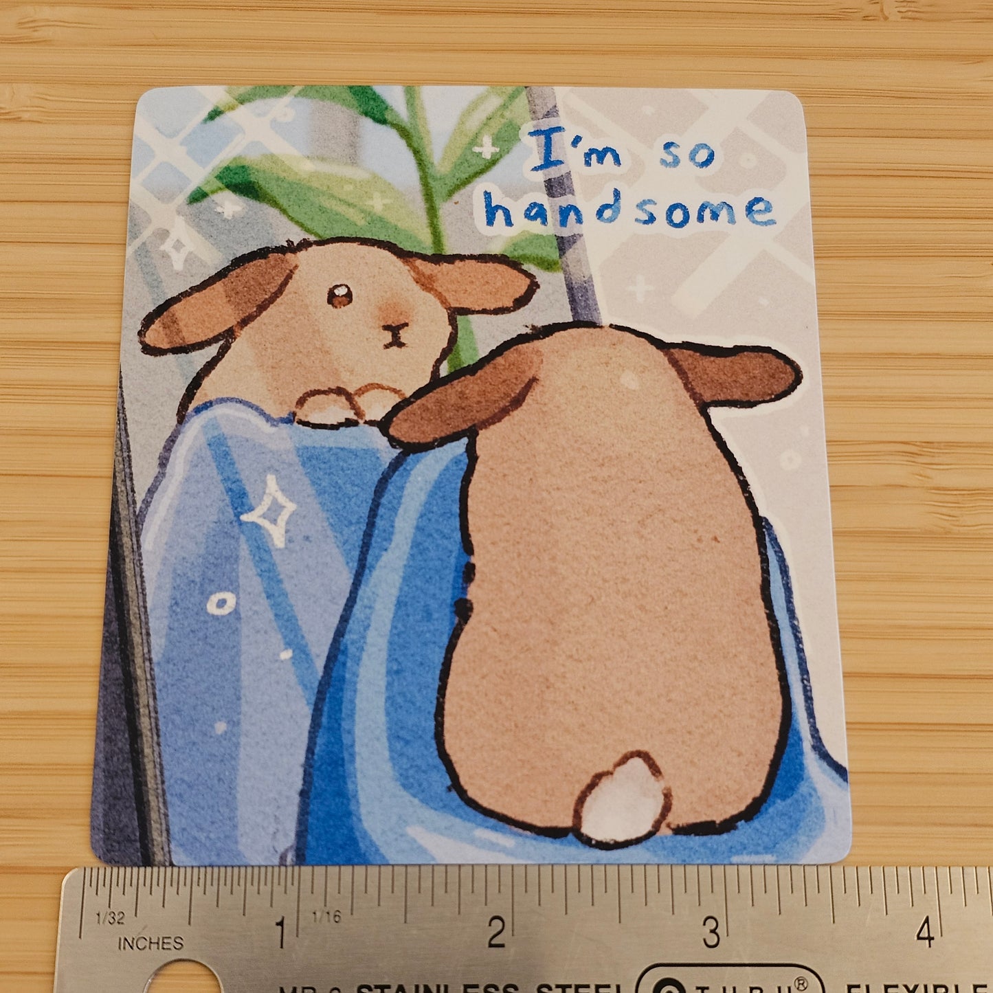 Handsome Potato - Mini Print