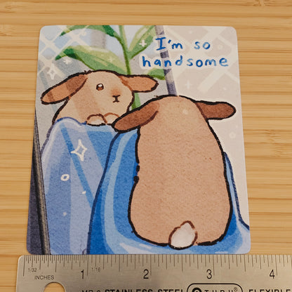 Handsome Potato - Mini Print