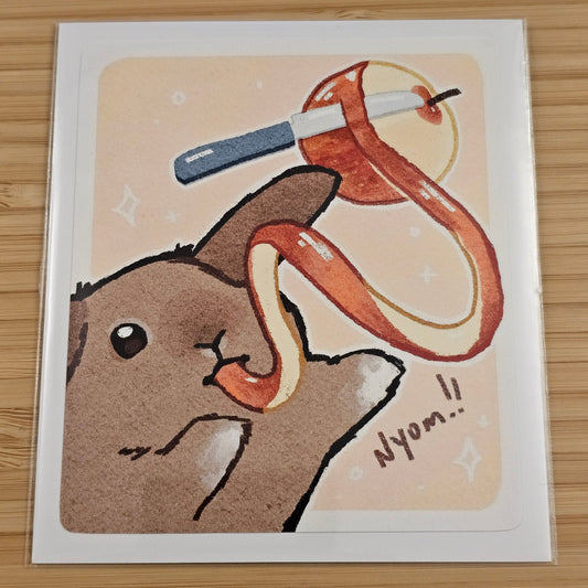 Apple Peel Potato - Mini Print