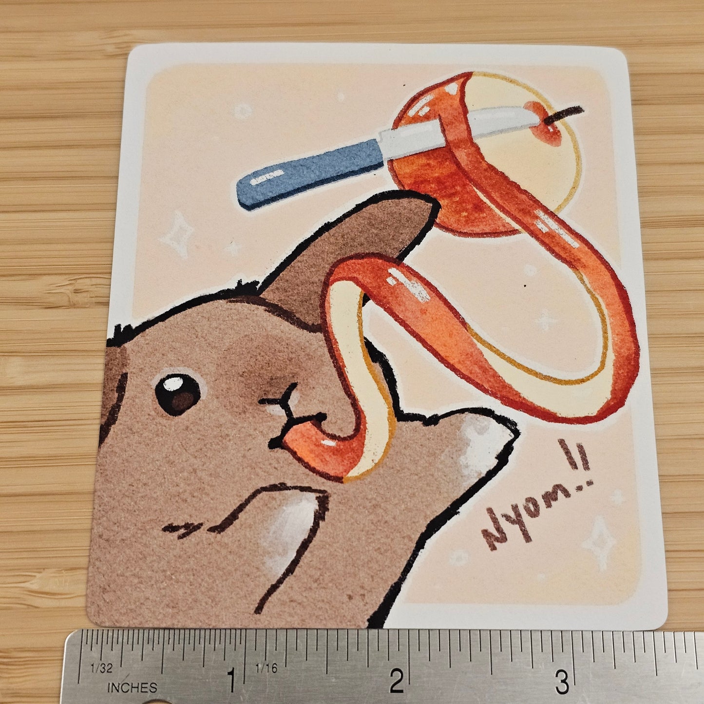 Apple Peel Potato - Mini Print